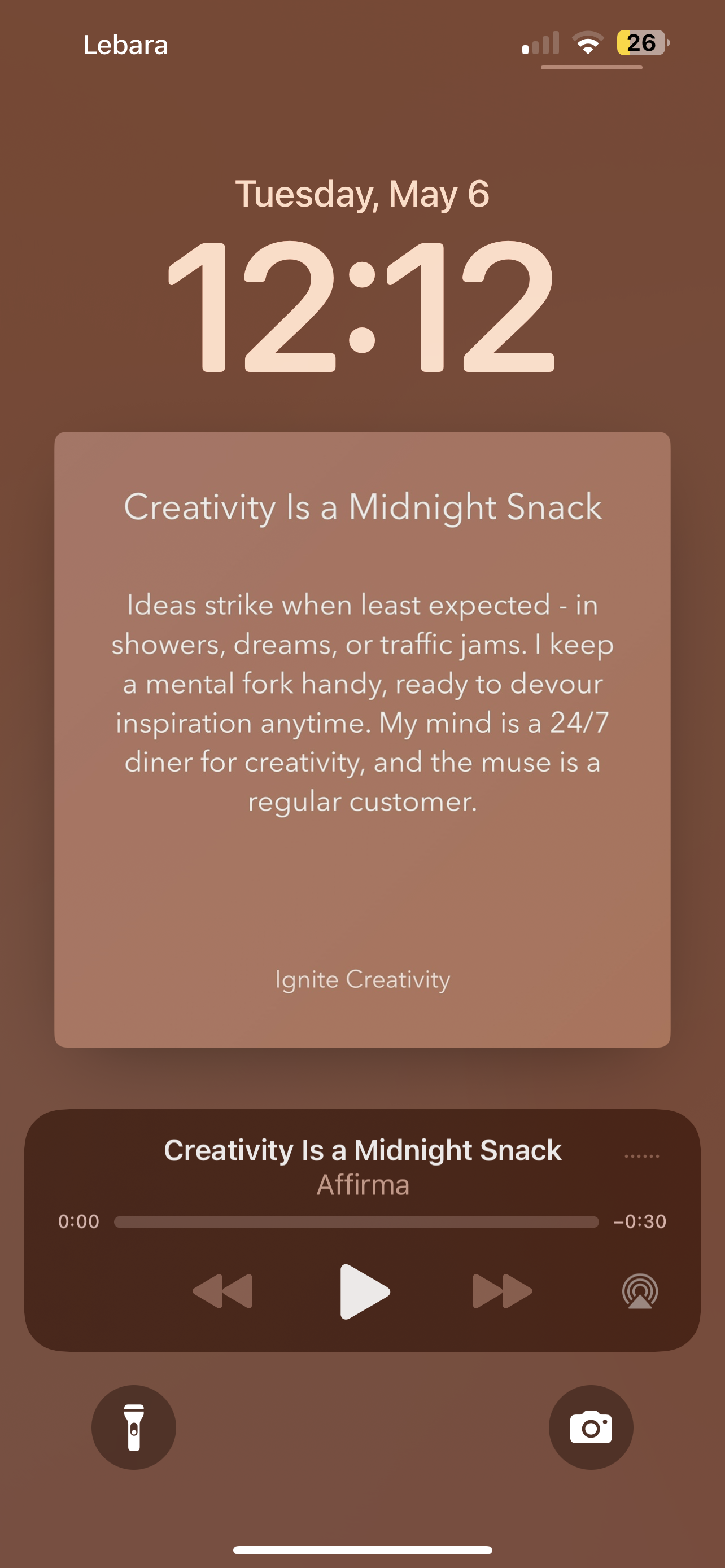 AffirmaFlow App Screenshot